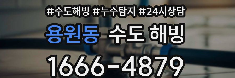 용원동 수도 해빙