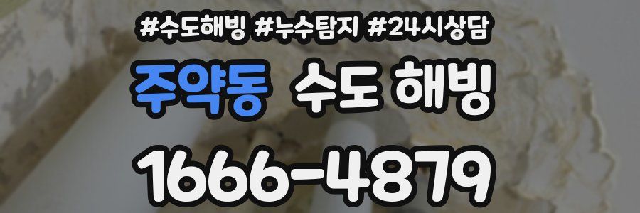 주약동 수도 해빙