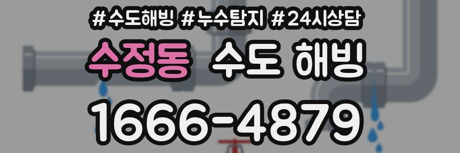 수정동 수도 해빙