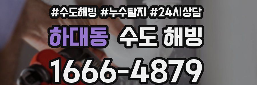 하대동 수도 해빙