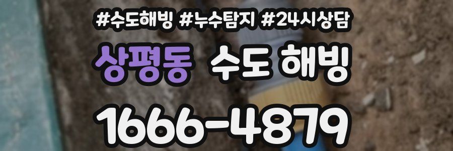 상평동 수도 해빙