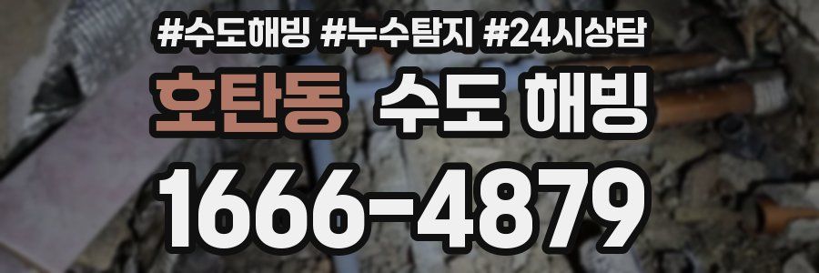 호탄동 수도 해빙