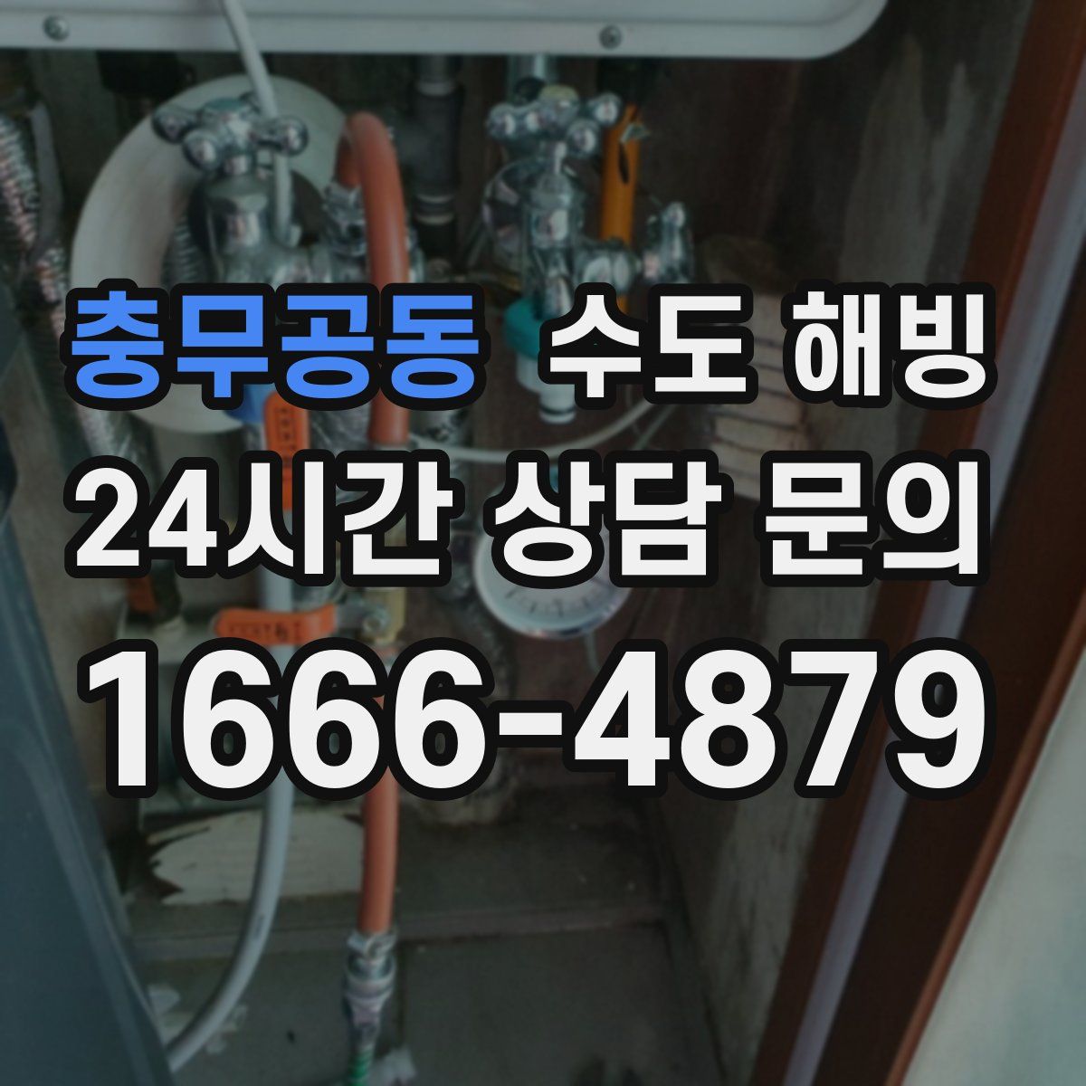 충무공동 수도 해빙