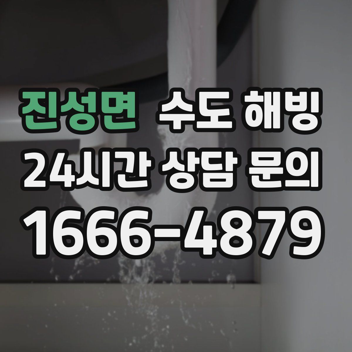 진성면 수도 해빙