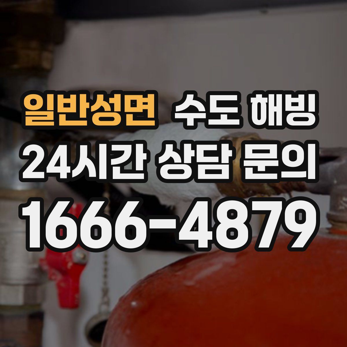 일반성면 수도 해빙