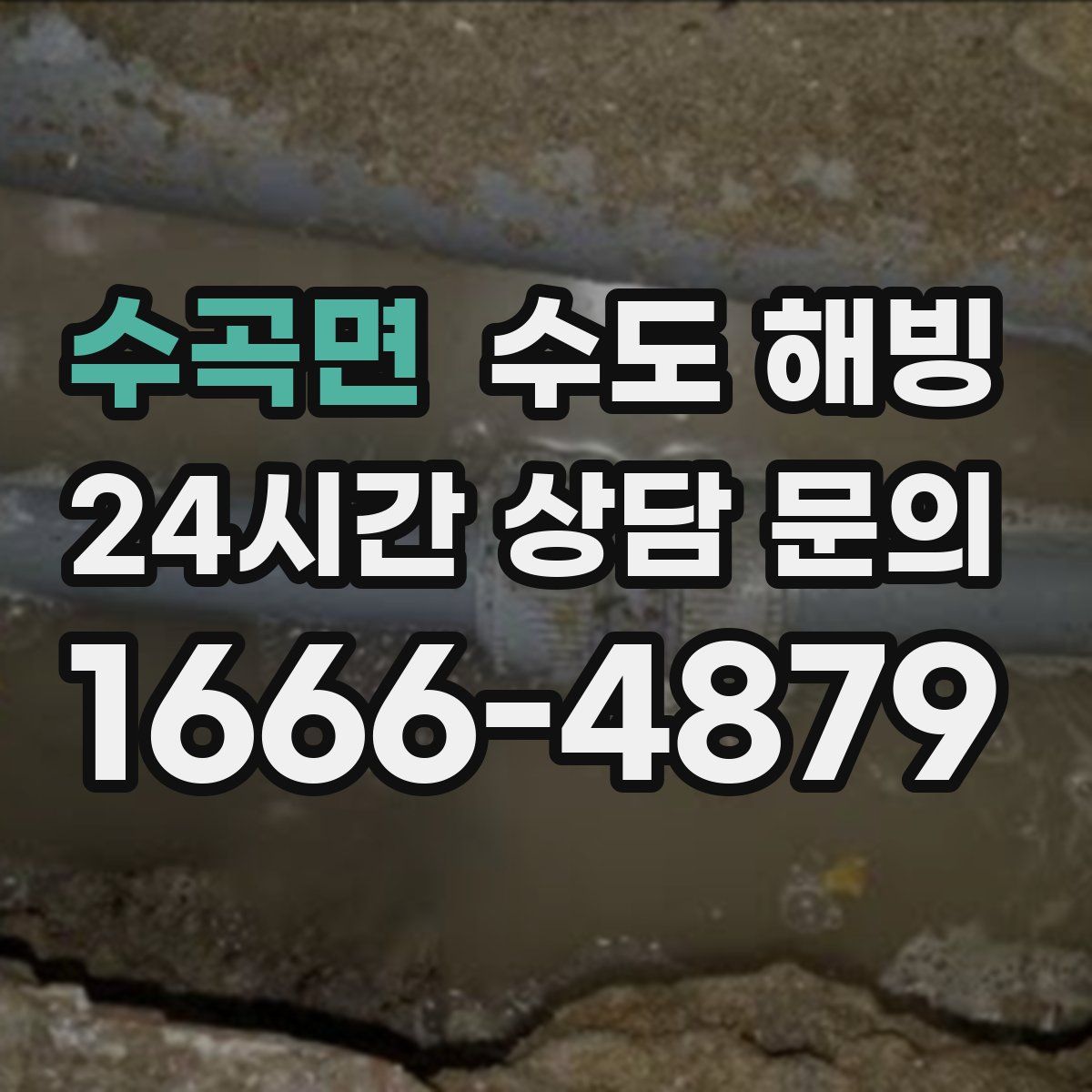 수곡면 수도 해빙