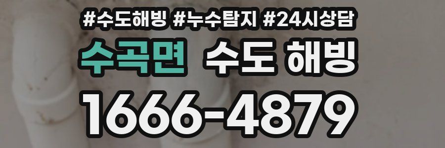 수곡면 수도 해빙