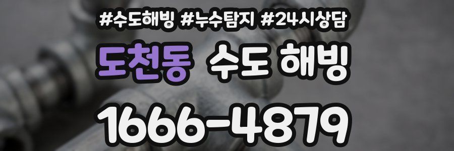 도천동 수도 해빙