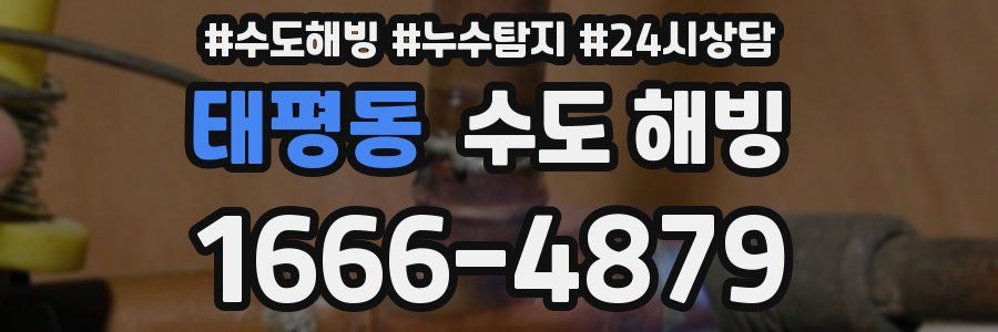 태평동 수도 해빙