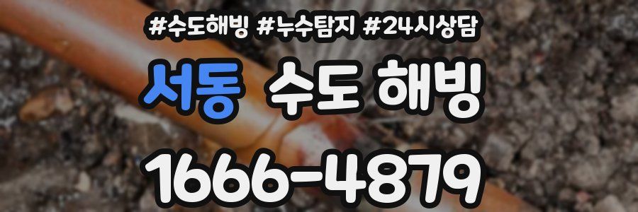 서동 수도 해빙