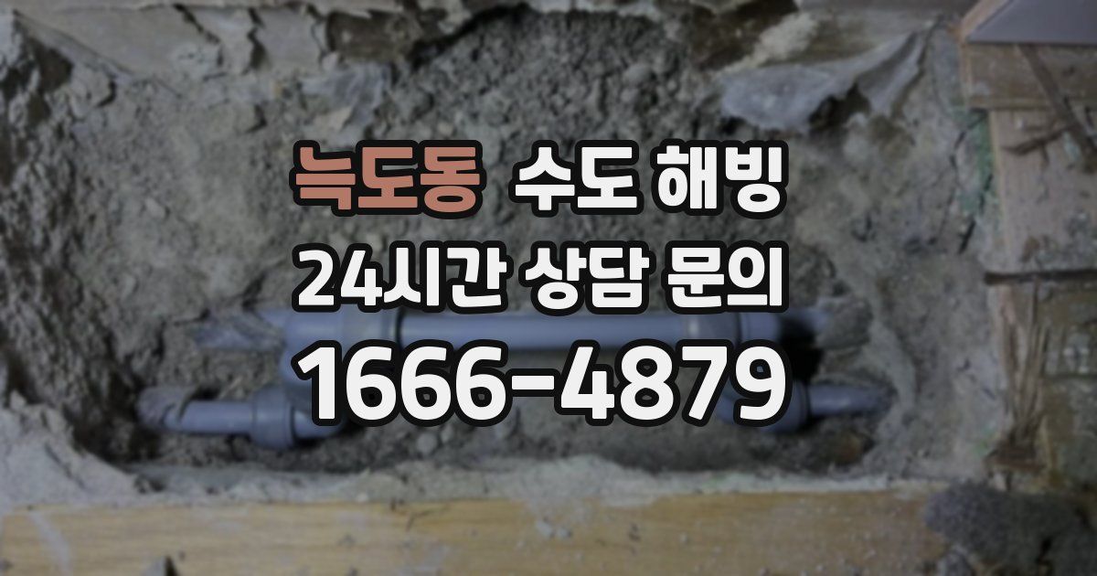 늑도동 수도 해빙