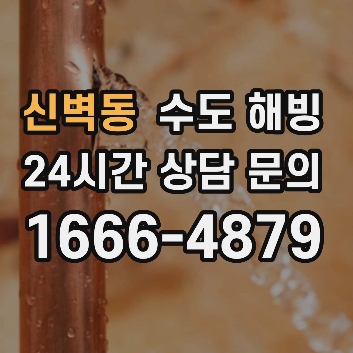 신벽동 수도 해빙