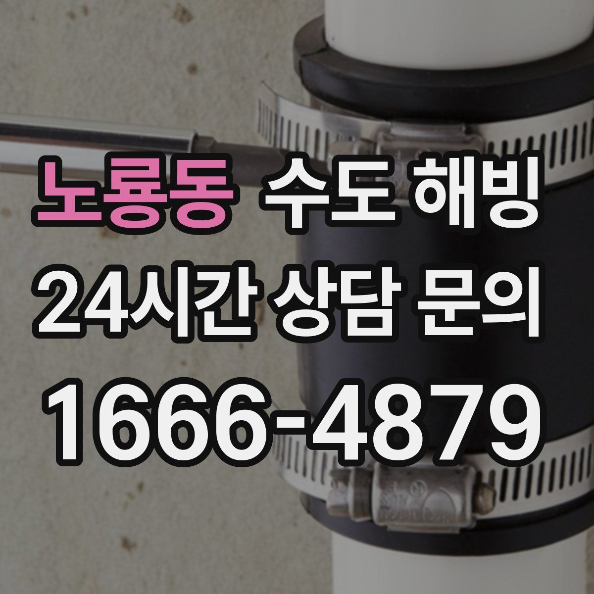 노룡동 수도 해빙