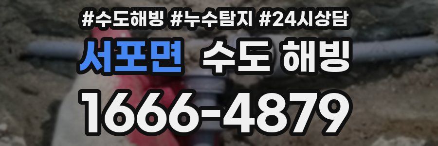 서포면 수도 해빙