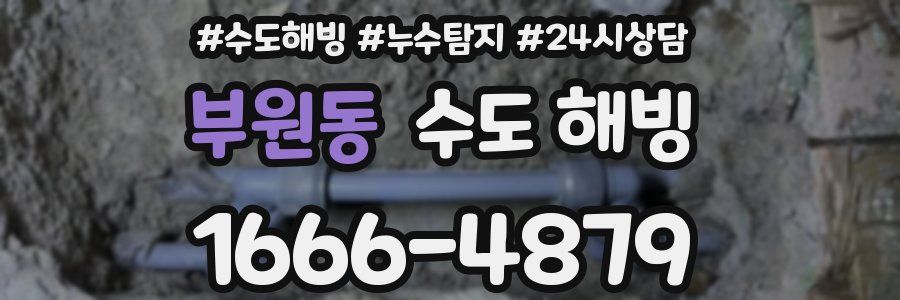 부원동 수도 해빙