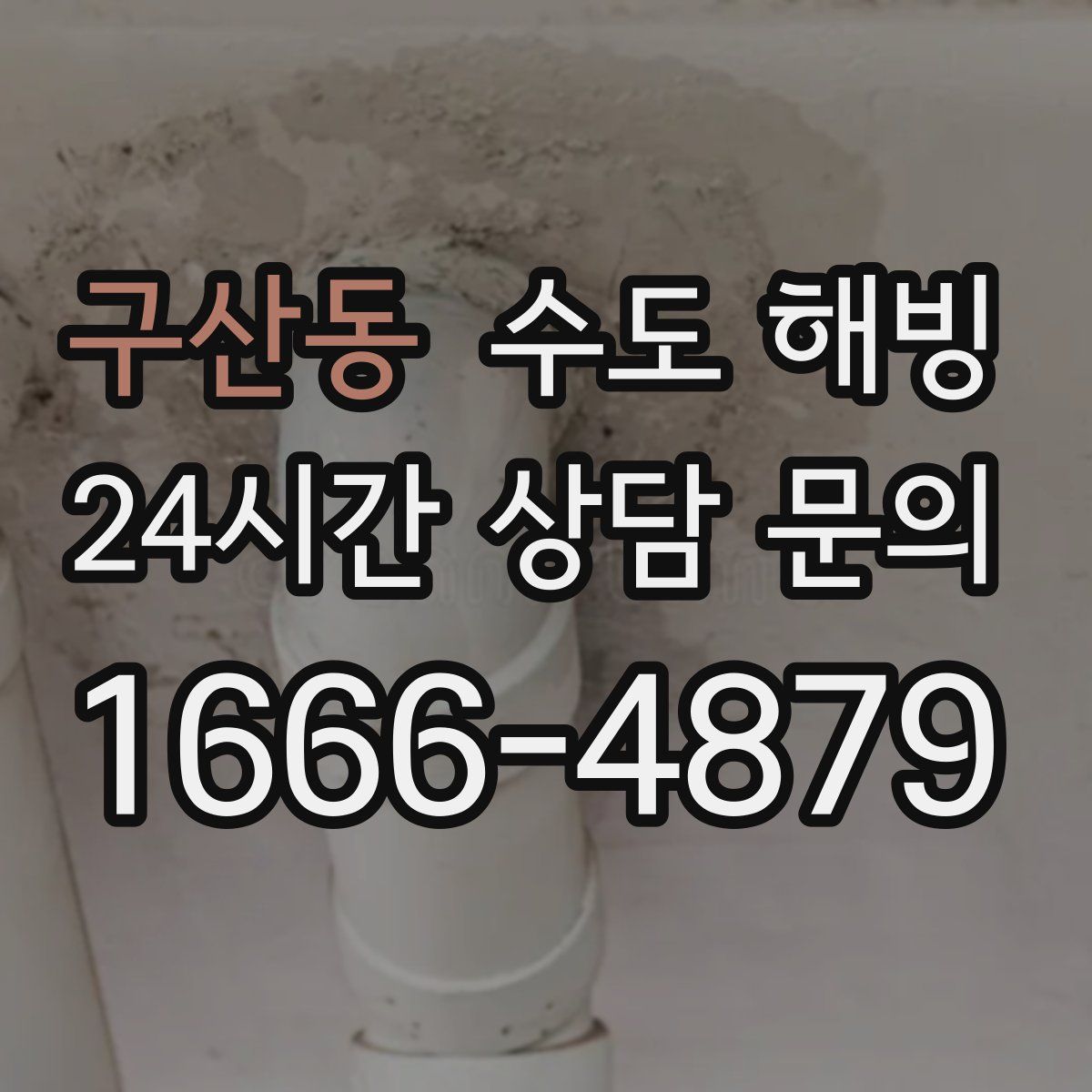 구산동 수도 해빙