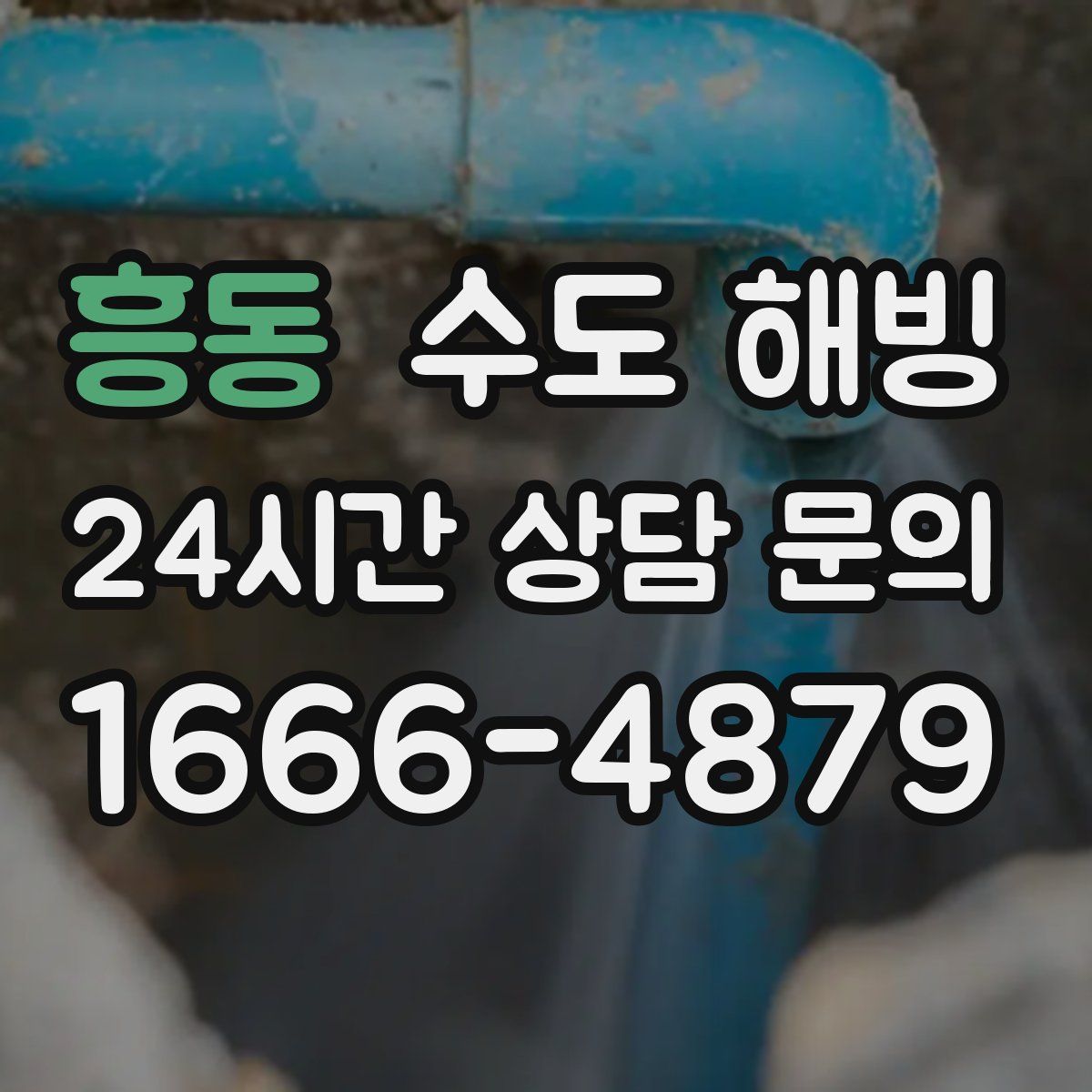 흥동 수도 해빙