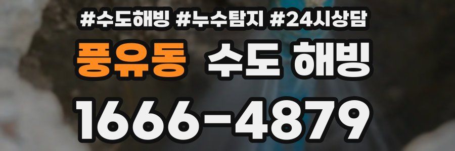 풍유동 수도 해빙