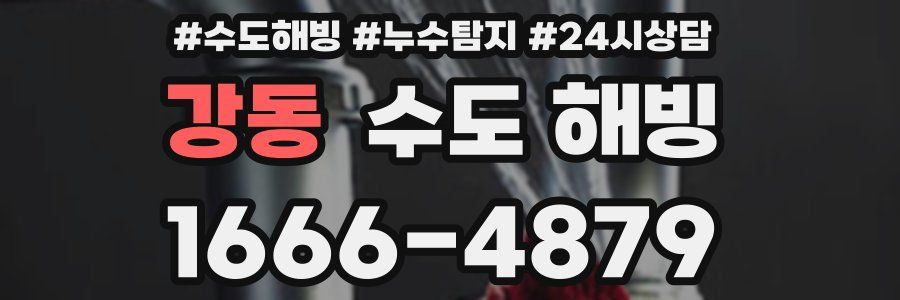 강동 수도 해빙