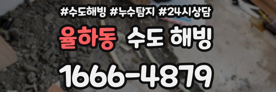 율하동 수도 해빙