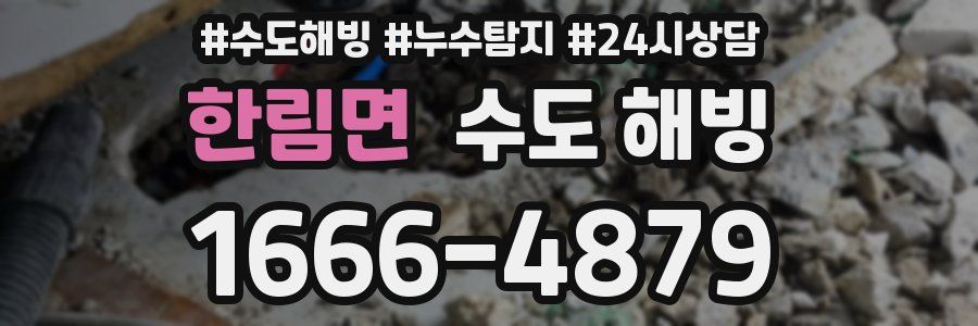 한림면 수도 해빙