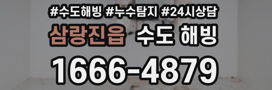 삼랑진읍 수도 해빙