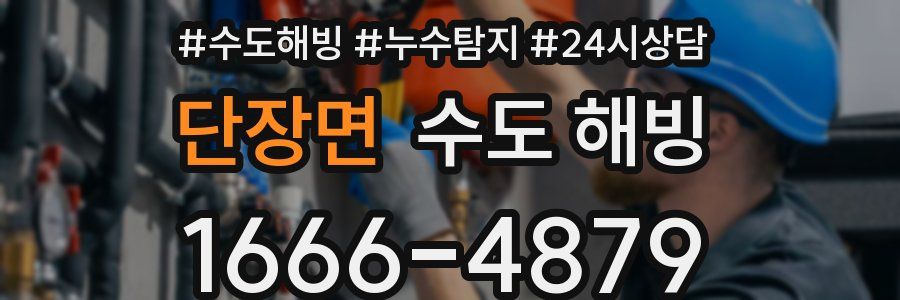 단장면 수도 해빙