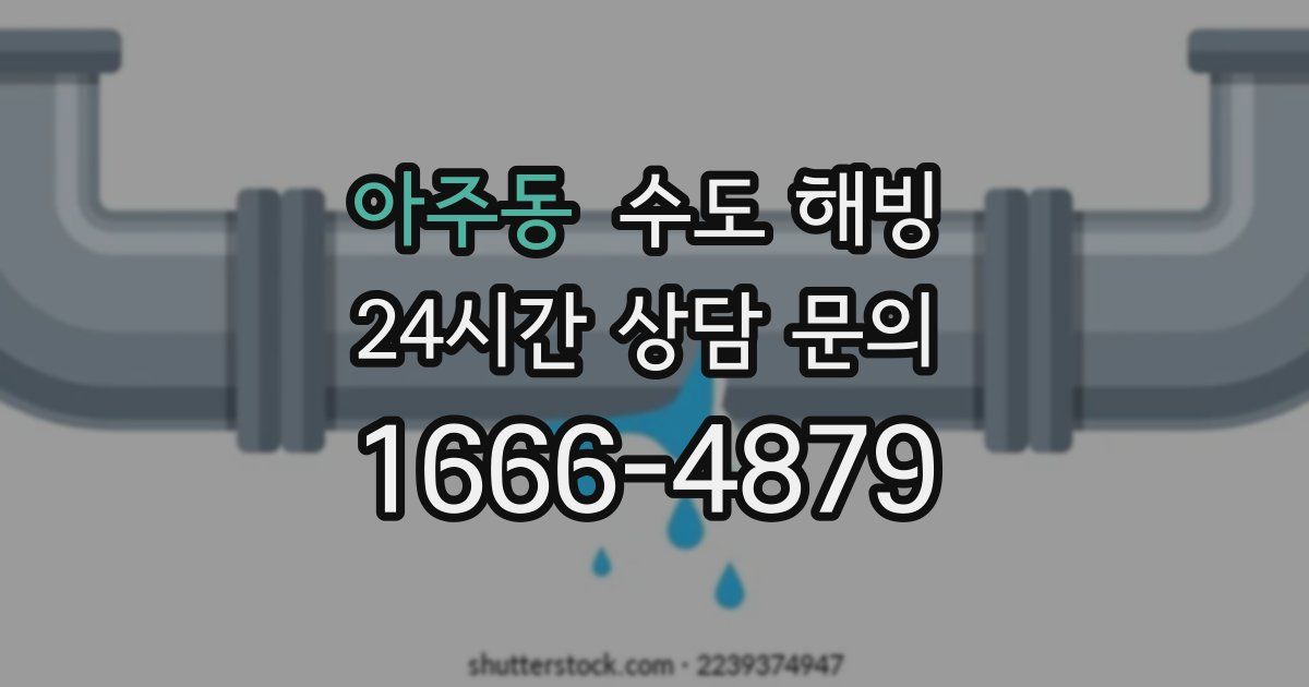 아주동 수도 해빙