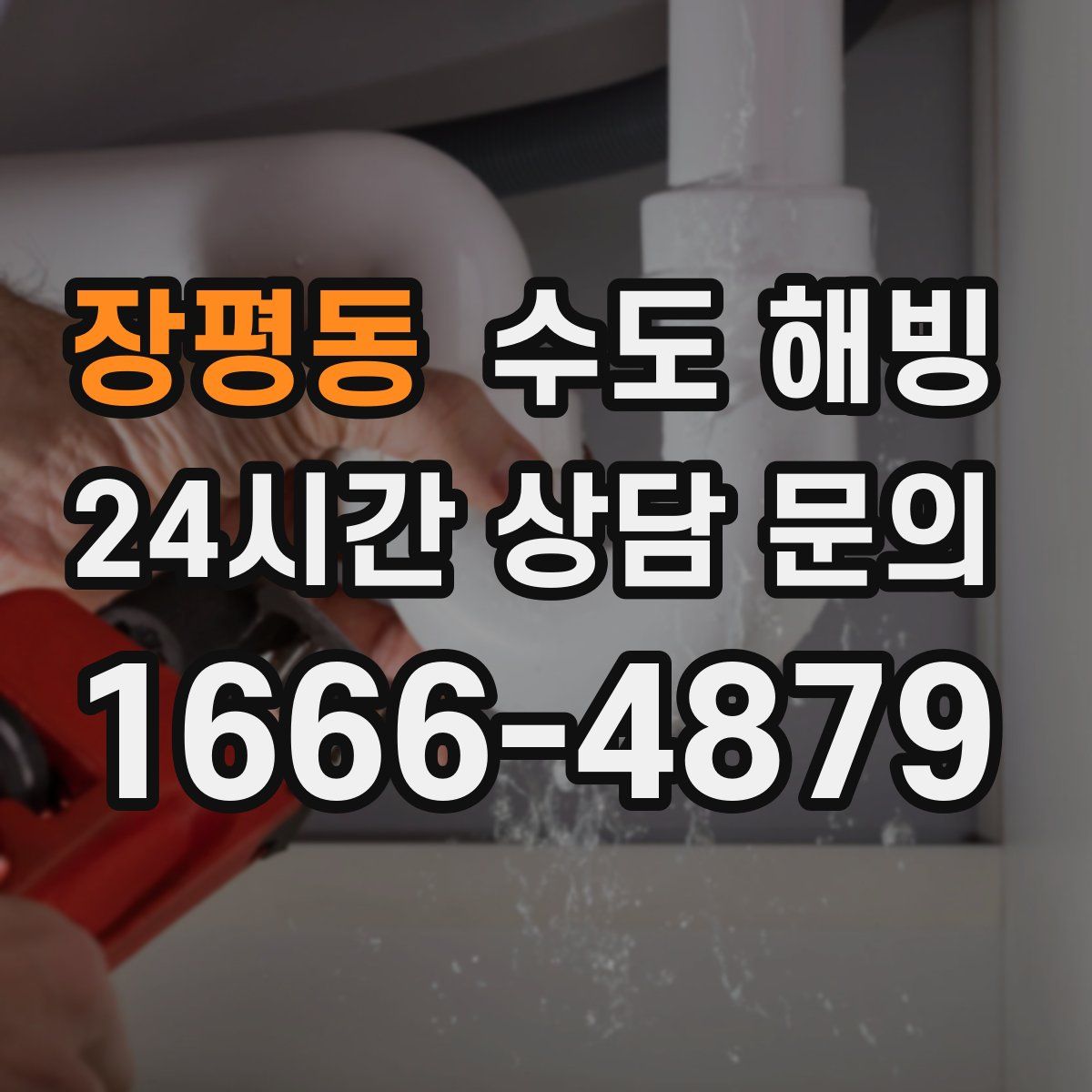 장평동 수도 해빙