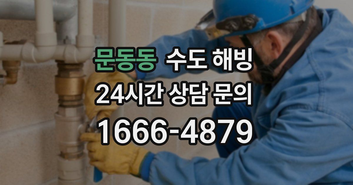 문동동 수도 해빙