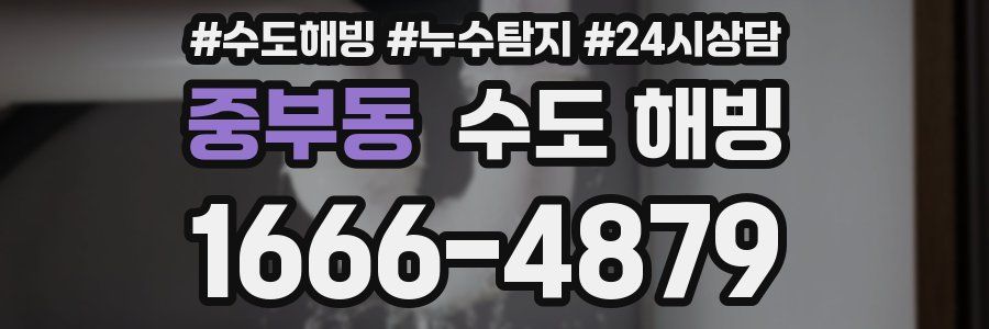 중부동 수도 해빙