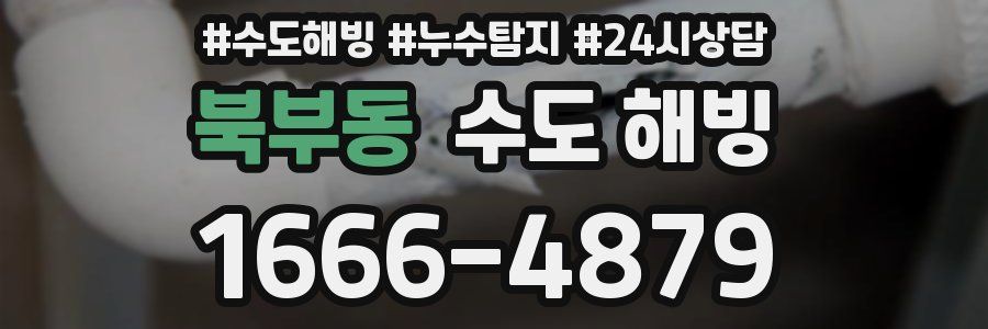 북부동 수도 해빙