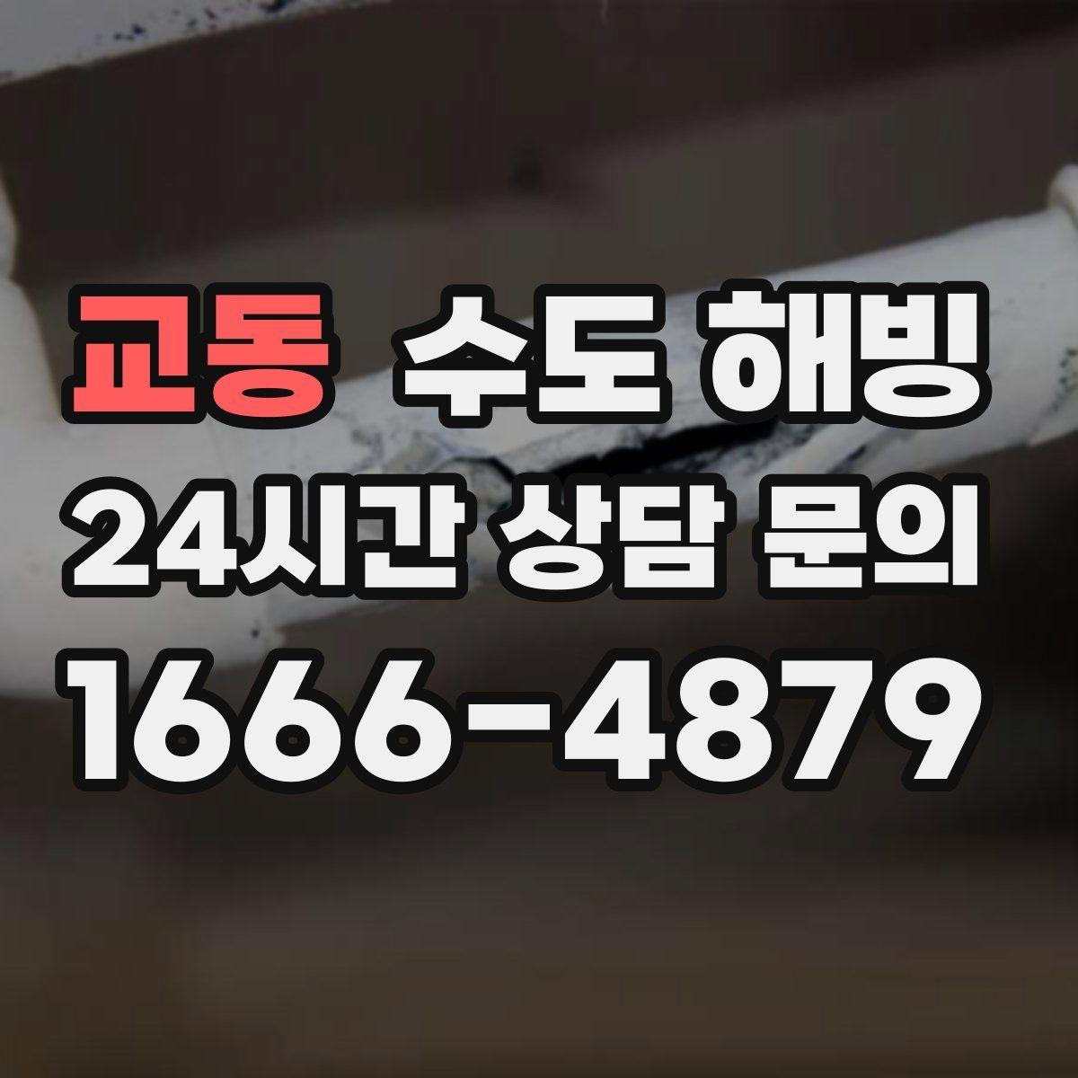 교동 수도 해빙