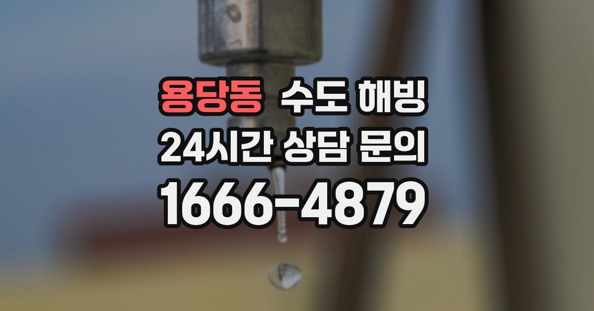 용당동 수도 해빙