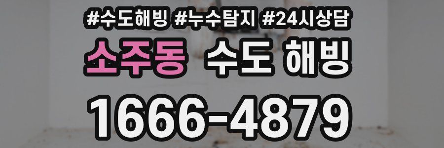 소주동 수도 해빙