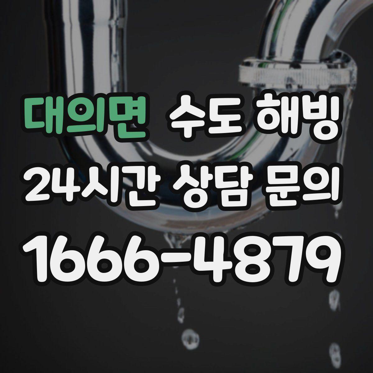 대의면 수도 해빙