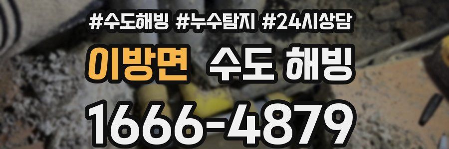 이방면 수도 해빙