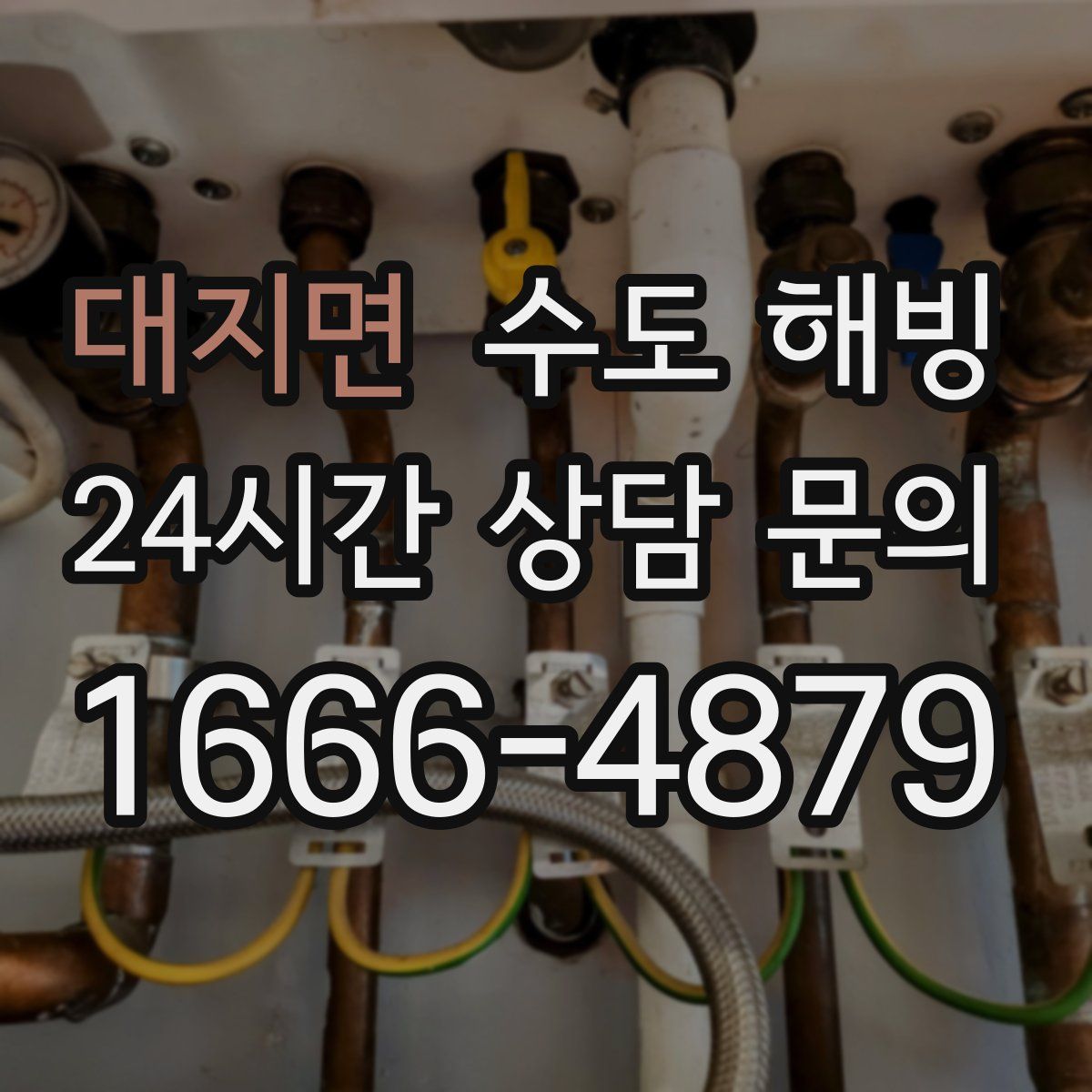 대지면 수도 해빙