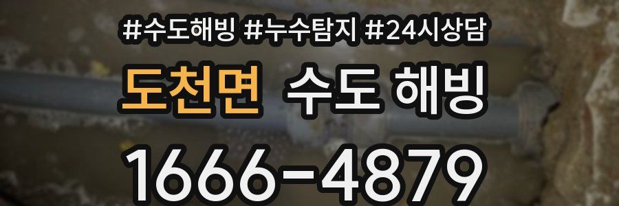 도천면 수도 해빙