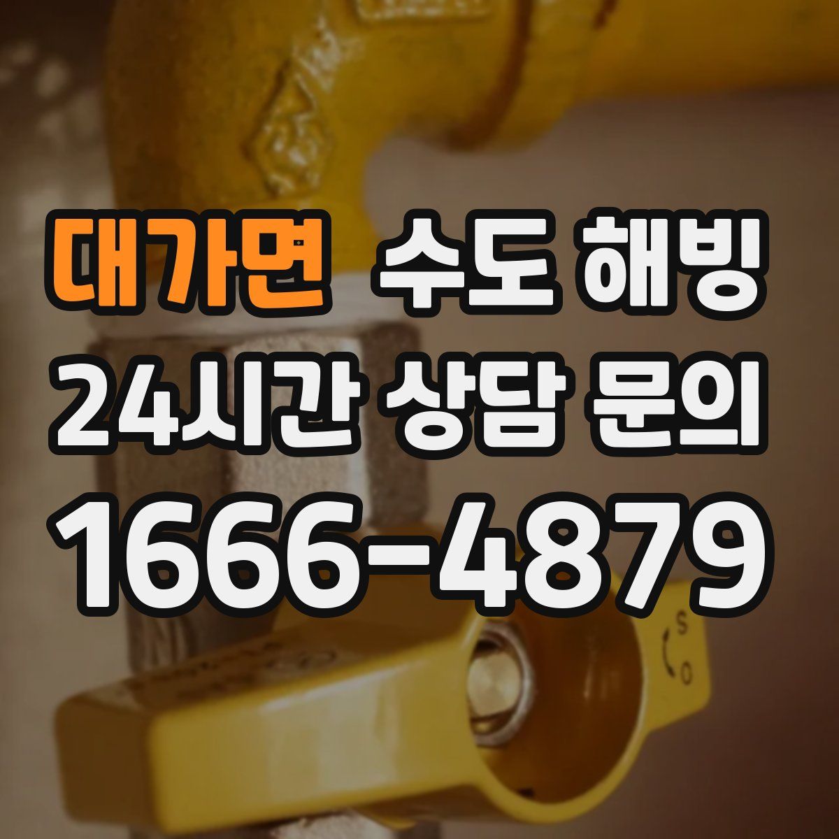 대가면 수도 해빙