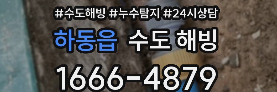 하동읍 수도 해빙