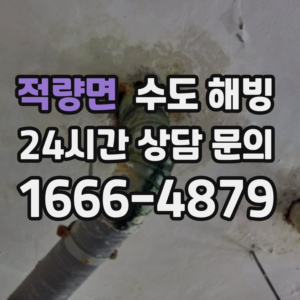 적량면 수도 해빙