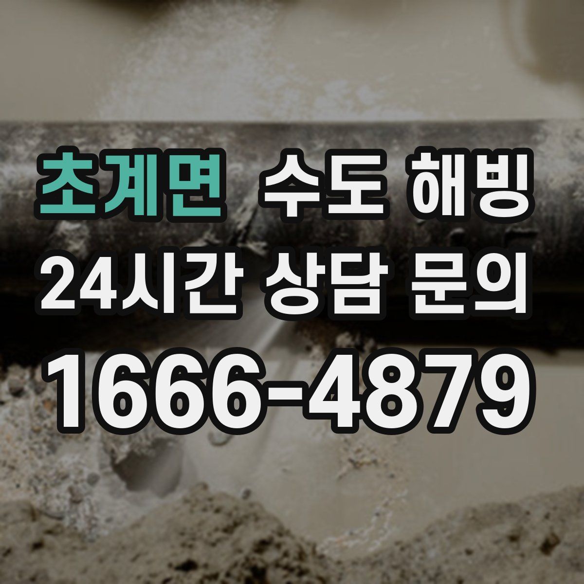 초계면 수도 해빙