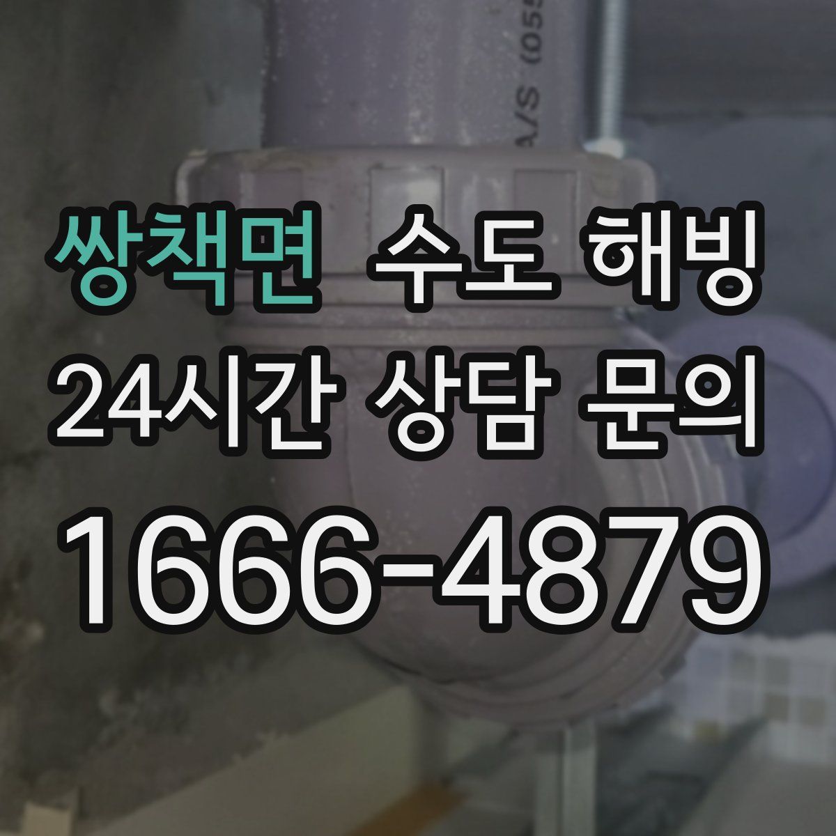 쌍책면 수도 해빙