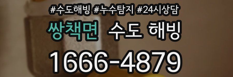 쌍책면 수도 해빙