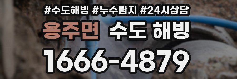 용주면 수도 해빙