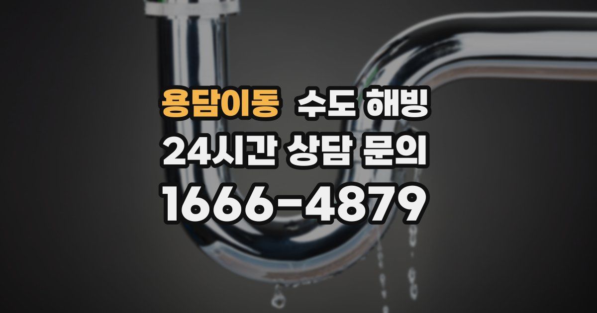 용담이동 수도 해빙