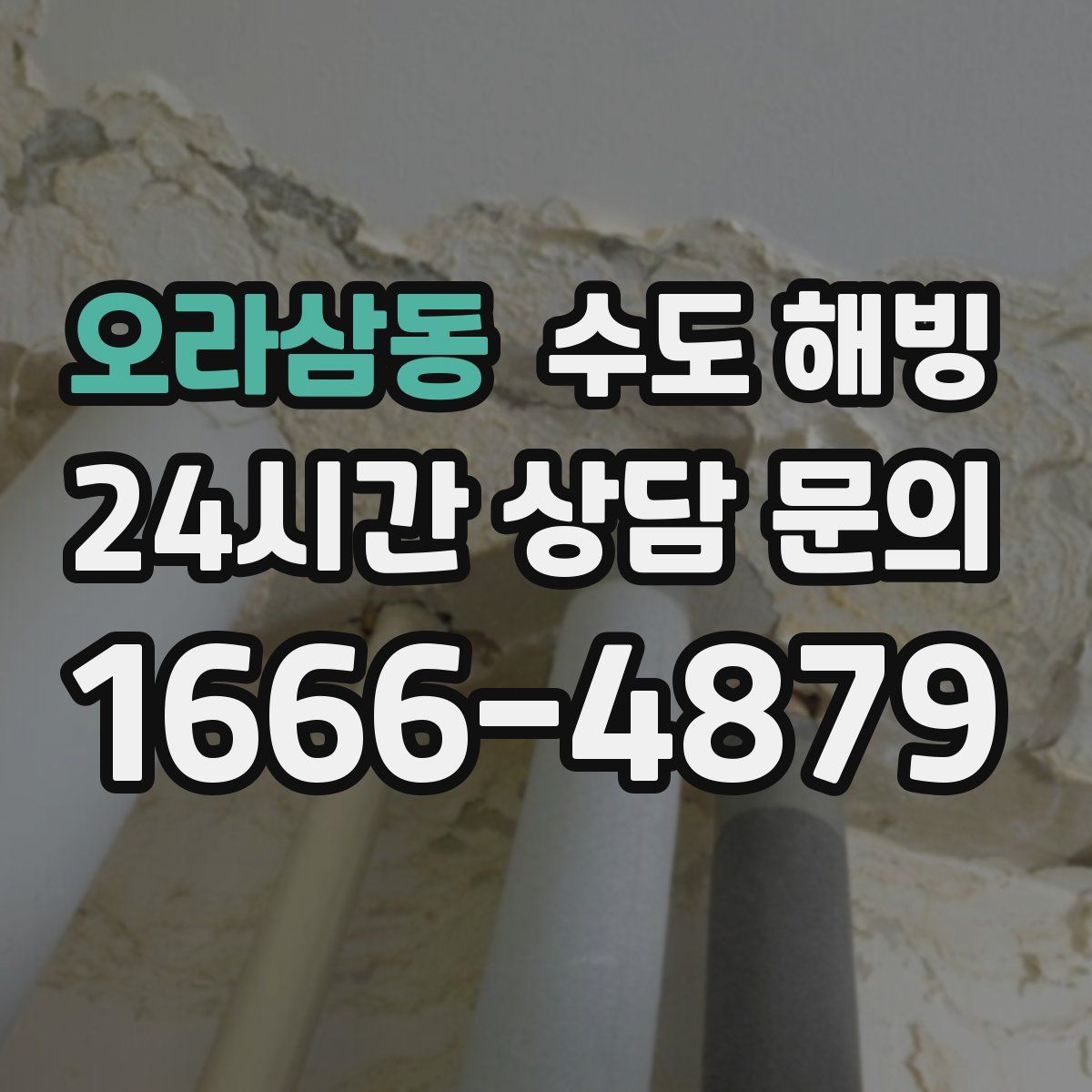 오라삼동 수도 해빙