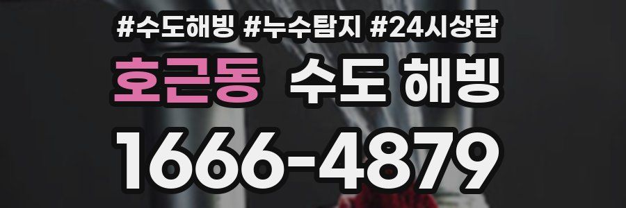 호근동 수도 해빙