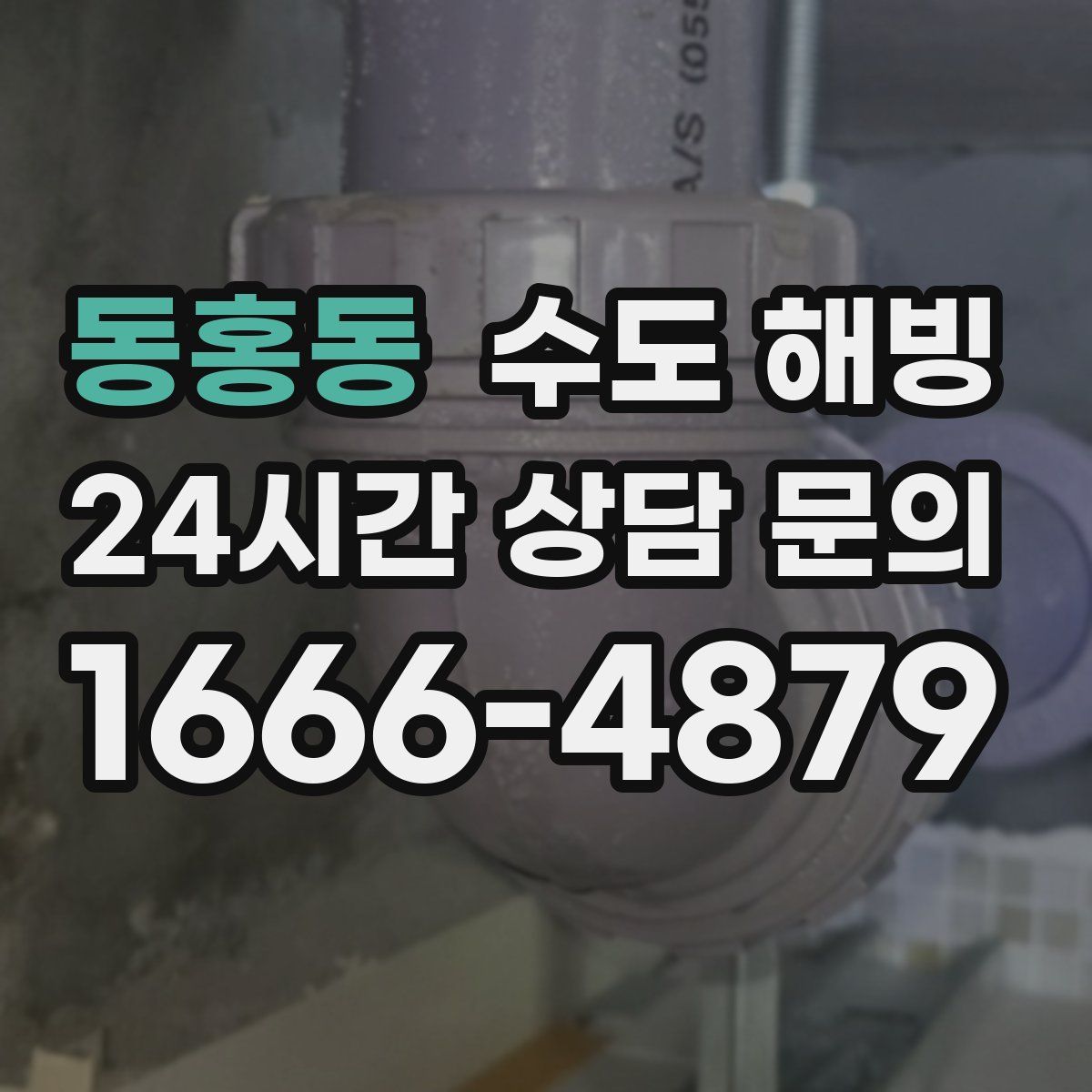 동홍동 수도 해빙